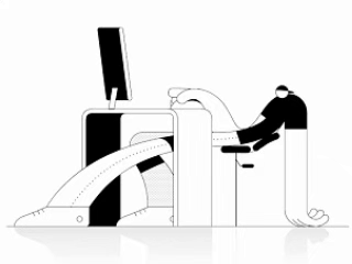 Animated services hero